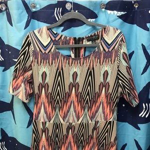 Forever 21 Zip Back Dress with Cut Outs